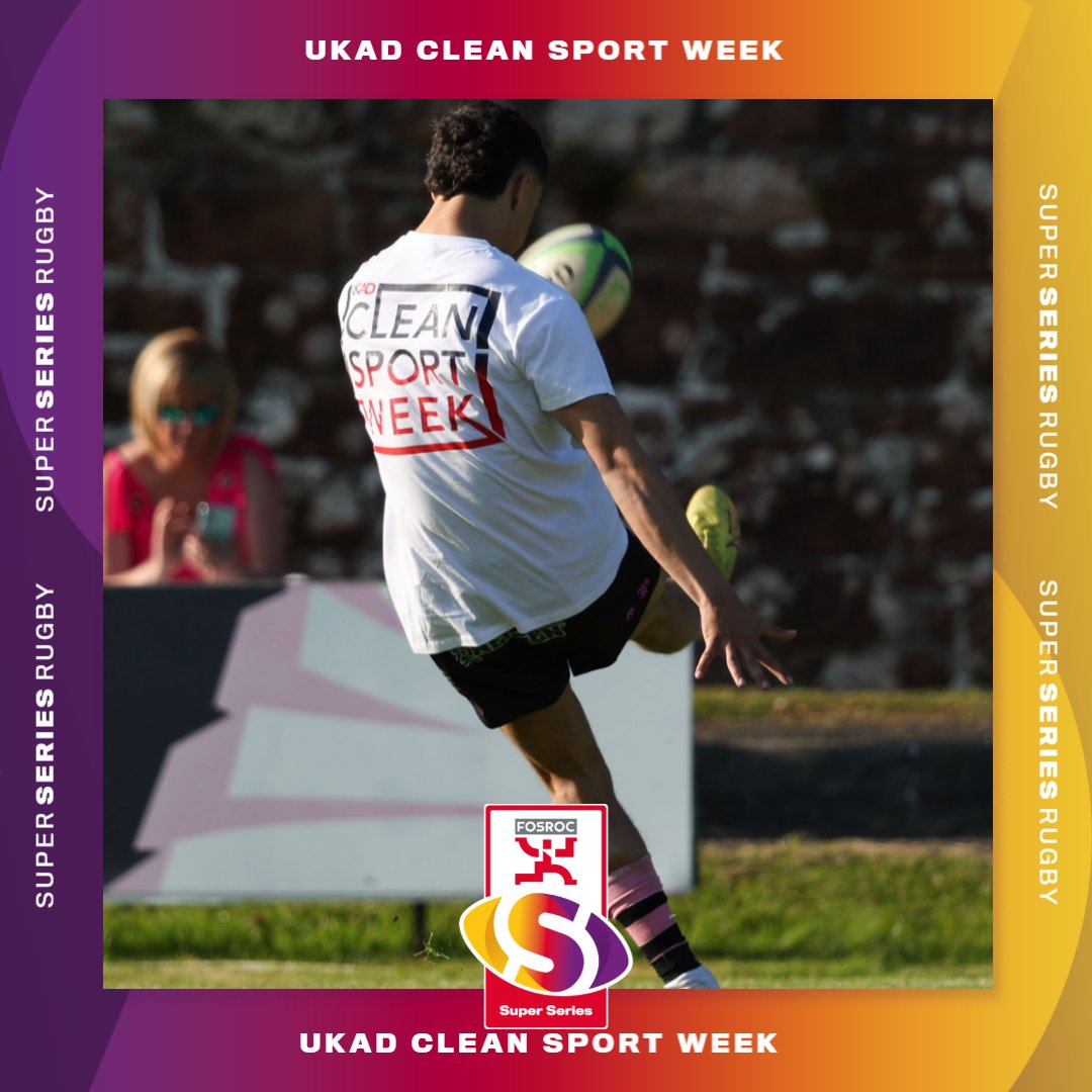 Scottish Rugby is proud to support @ukantidoping Clean Sport Week. All registered @SuperSeriesRug players complete a Clean Sport education session and the Scottish Rugby Clean Sport module prior to each competition. More 📰tinyurl.com/4tvb2fta
