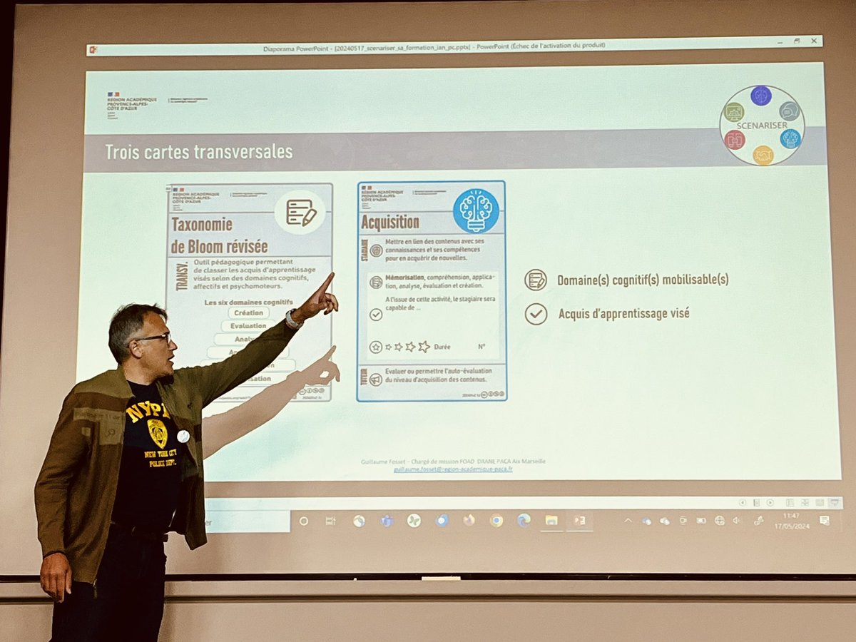 Chouette présentation de <a href="/gfosset/">Guillaume Fosset</a> <a href="/Ph_Ch_Aix_Mrs/">Physique Chimie Aix Marseille</a> sur la scénarisation des formations avec des outils 🧰 adossés sur les résultats de la recherche 🎉😍

À retrouver ici 🤗

pedagogie.ac-aix-marseille.fr/jcms/c_1119361…