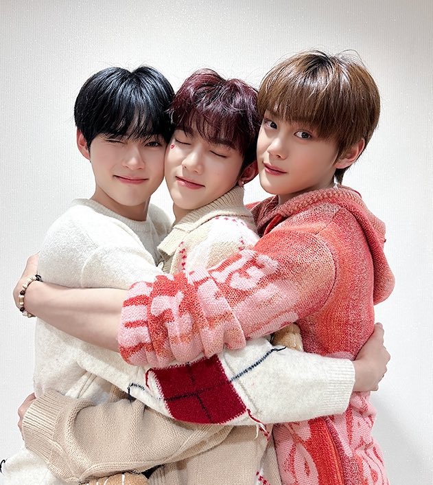 hao choosing hanbin and gyuvin as the members who makes him the happiest my hao2binz heart 😭❤️