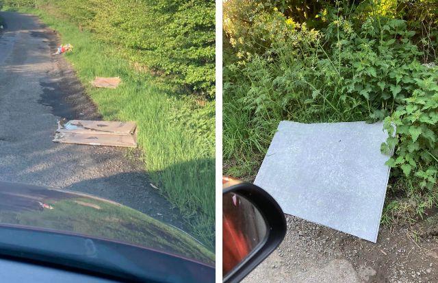 A Neilston resident has hit out at reckless flytippers who dumped a mattress, boards and crates on a country road last week. dlvr.it/T71v7X 👇 Full story