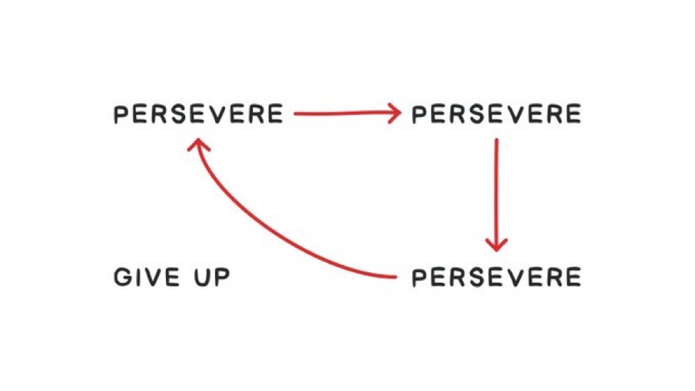 Perseverance is a requirement for success

It is what keeps people going when:

• Society is telling them to quit
• The to-dos are never ending
• Instant gratification is gone
• The path ahead is unclear

The ones who make it just don't quit.