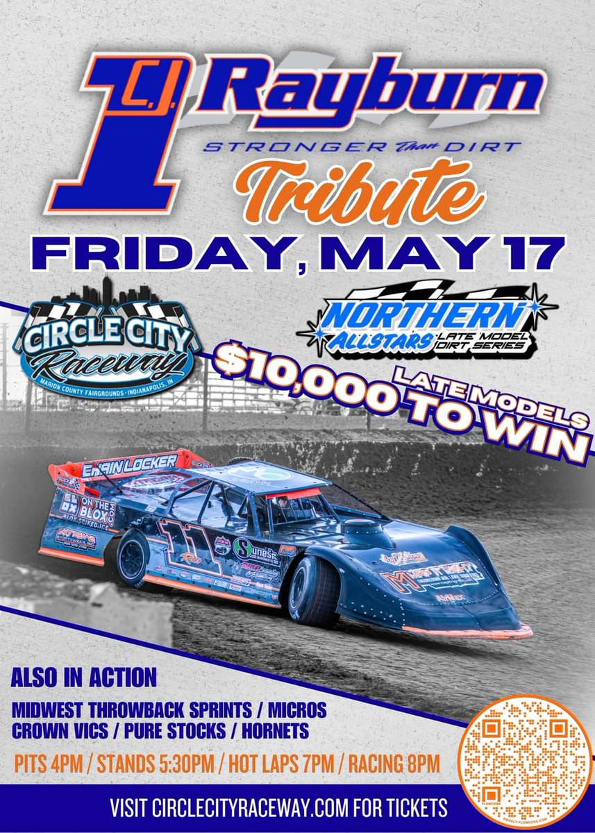 We are racing tonight at Circle City!