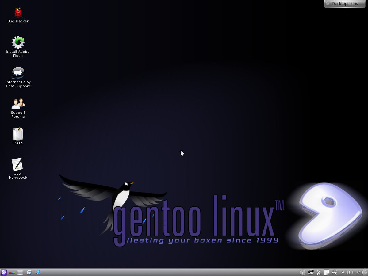 Gentoo Linux - End of the World Edition (2012)