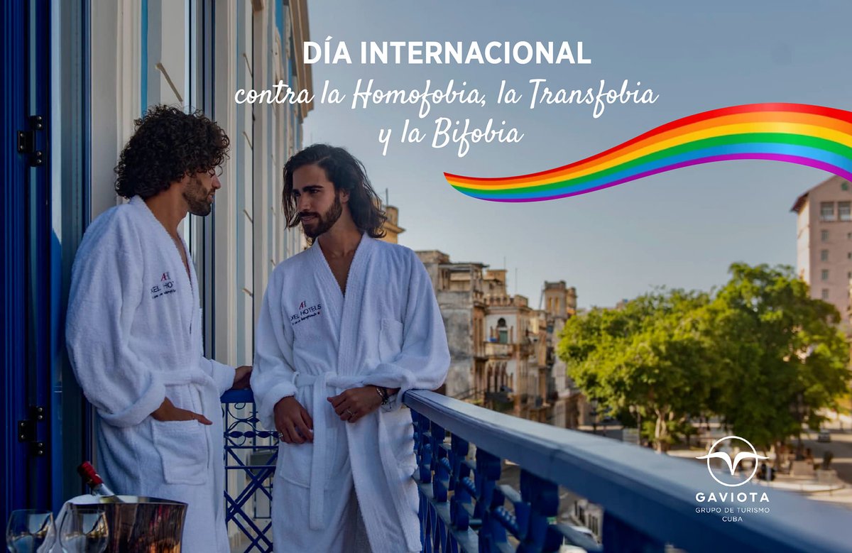 Hoy, celebramos el Día Internacional contra la Homofobia, Transfobia y Bifobia.¡Construyamos juntos una sociedad más inclusiva! @axelfriendly #DíaContraLaHomofobia #SomosTurismo #TurismoInclusivo #Travel #LGTBI #GranMuthuRainbowCayoGuillermo #Cuba