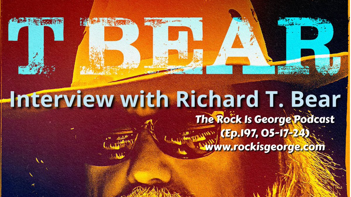 Interview with T BEAR (Ep.197, 05-17-24) youtu.be/Uo3qpD9W2Yo?si… via @YouTube

#rockisgeorgepodcast #tbear #thewayoftheworld #freshbeartracks #blues #bluesrock #soul #southernrock #southernblues #rockandroll #rocknroll #classicrock #newmusic #newalbum #newvinyl #rockisgeorge