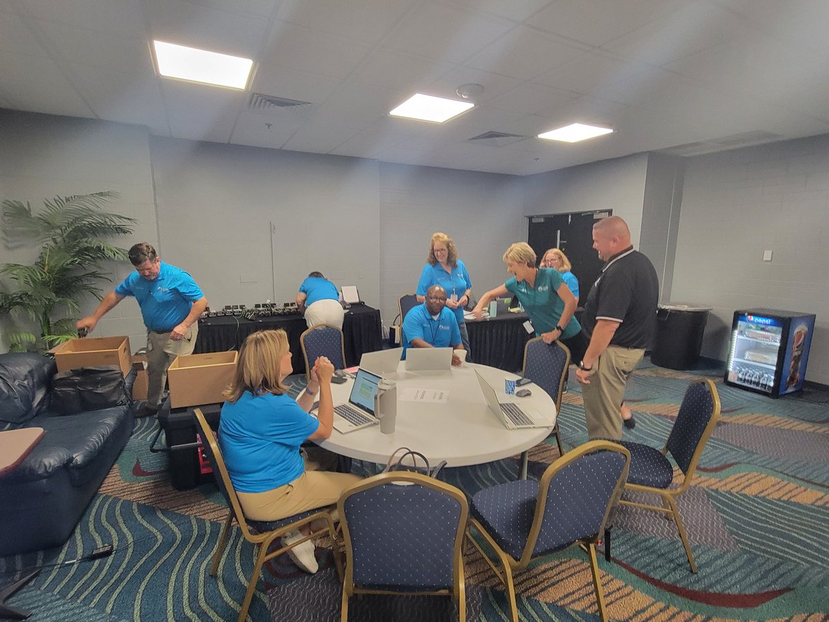 Getting ready for today's graduation events. I wanted to start by showing some of the work being done behind the scenes.