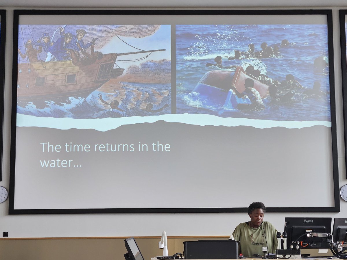 What an absolute gift it is to have @folukeifejola giving the keynote speech at the @LSJ_Leeds Futures of Social Justice conference. Astonishing and inspiring.