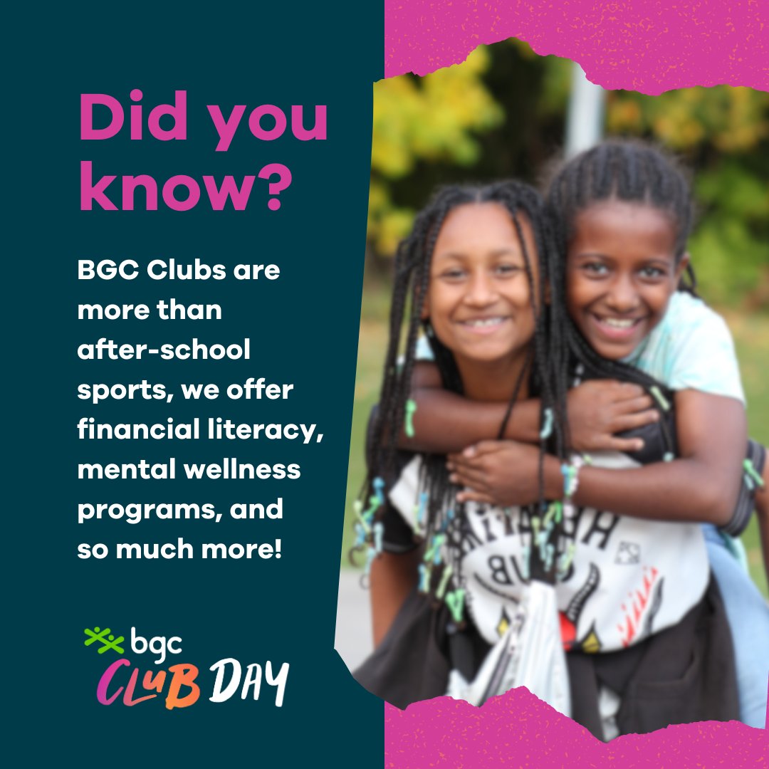 For #BGCClubDay in June, BGC Clubs are celebrating the #UnbelieveableImpact that Clubs provide to thousands of children and youth every year. Check out the hashtag or follow @bgccan to see Clubs in action!