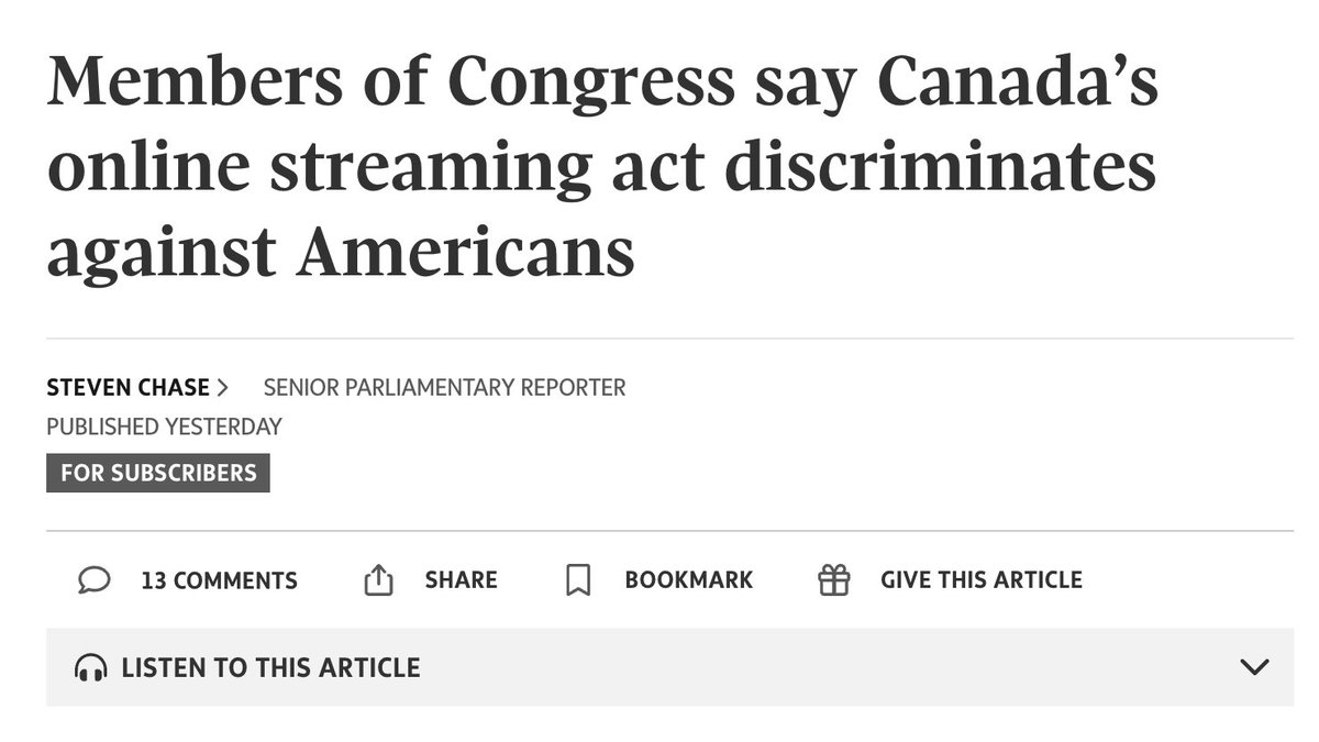 It was totally predictable (and predicted) but hard to overstate the disastrous embarrassment of Canada’s digital policy. Bill C-11 will take years to implement and is already facing trade and court challenges, while Bill C-18 has harmed the very news outlets it intended to help.