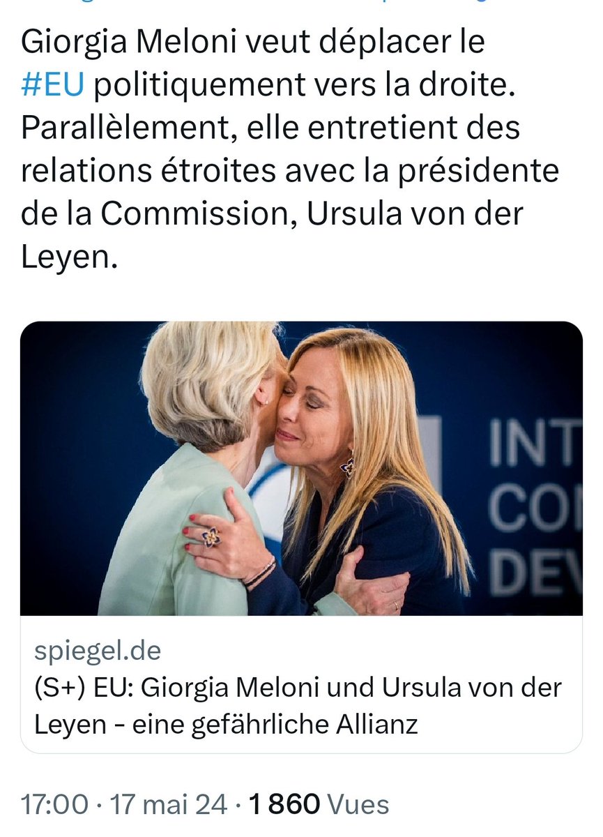 Le néolibéralisme embrassant le néofascisme : nous y sommes. Selon le résultat des urnes le 9 juin, tous ces 'néos' pourraient faire bloc, situation à laquelle il faut se préparer d'urgence, non seulement sur le plan UE, mais aussi en France.
#MacroLepenisme