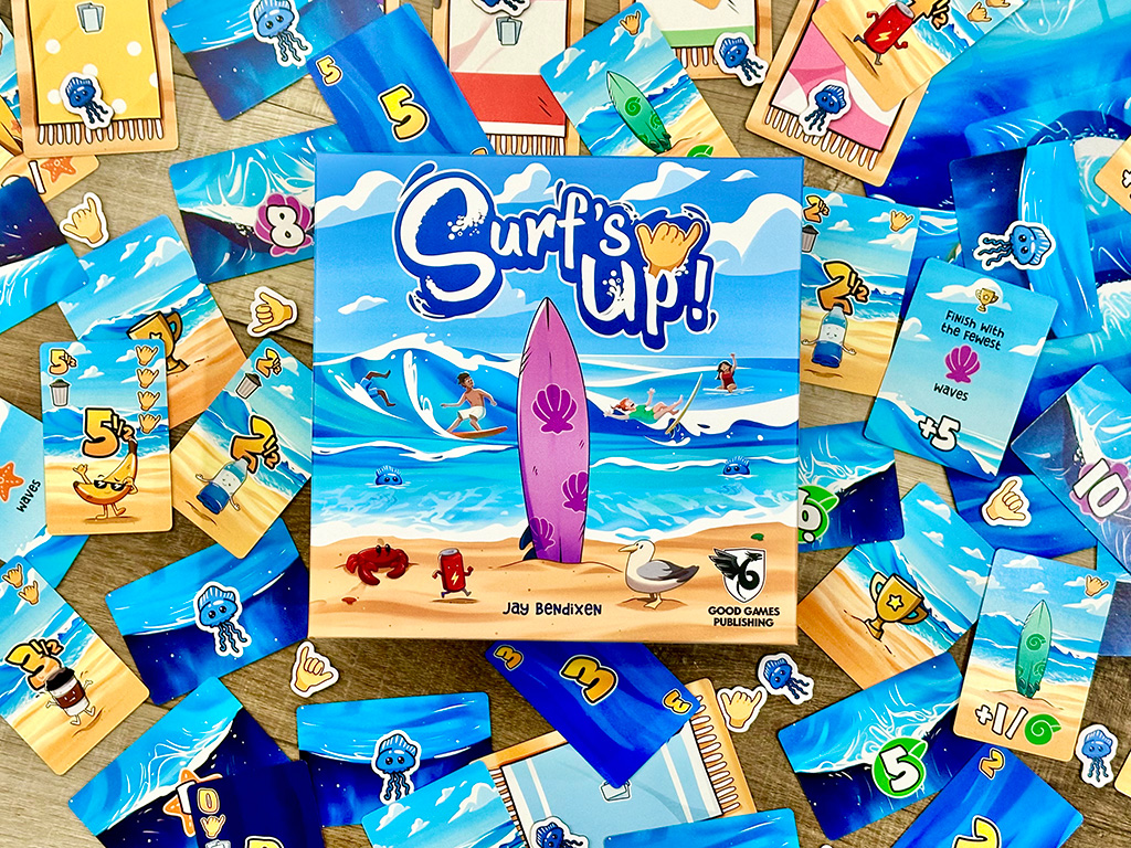 Surf’s Up! – Collect the Best Waves thefamilygamers.com/surfs-up/?utm_… #Reviews #3players #4players #5players #6players