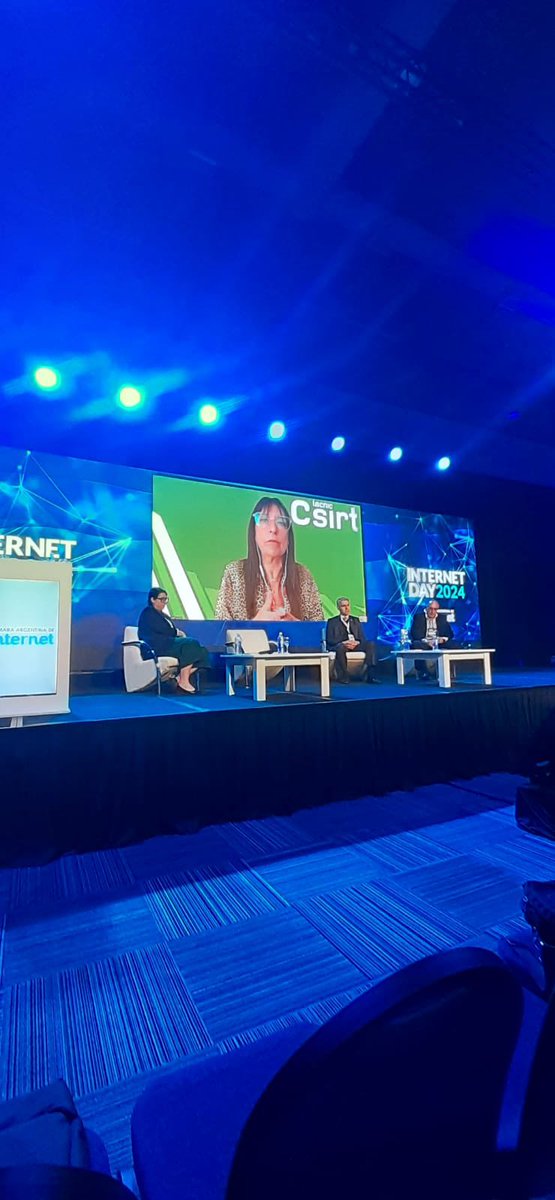 lacnic_csirt's tweet image. Estamos participando en el panel “La ciberseguridad no tiene glamour pero es una prioridad”, junto a Dominique Paz y Crio. Gustavo Montenegro, moderados por Walter Tourn. #internetday 2024, organizado por #CABASE.