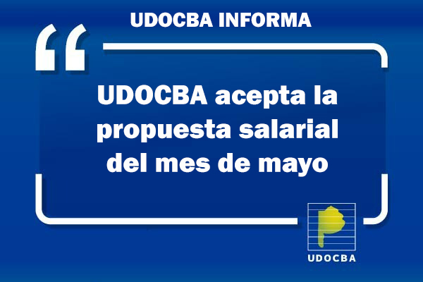 📣UDOCBA acepta la propuesta salarial del mes de mayo udocba.org.ar/noticia.php?id…