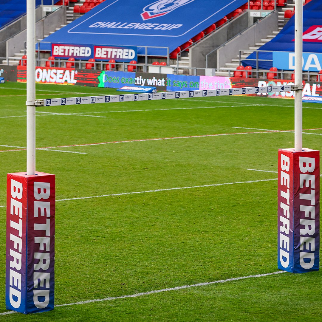 Challenge Cup Semi Final Fan Guide 19.5.24 🏟️ 🚗 Free town centre parking - bit.ly/3wEImLy 🎟️ Ticket Office open from 12pm 🚫 No stadium parking 🏉 Game 1 - 12:30pm KO 🏉 Game 2 - 3:15pm KO ❓ Getting to the stadium - bit.ly/3V1YoZp @TheChallengeCup