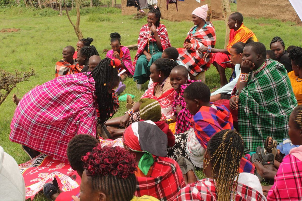 Today, we held a powerful community dialogue in Leleshwa village, Narok County, addressing the harmful effects of FGM. Together, we are raising awareness and advocating for change to protect our girls and women. #EndFGM #BintiWaPawa #CommunityAction