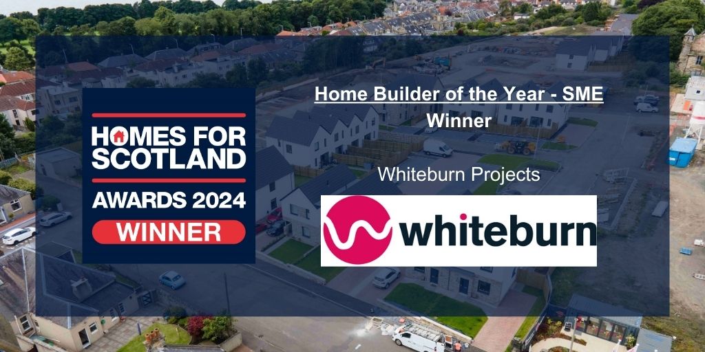 Home builder of the Year - SME goes to @WhiteburnHQ #deliveringmore