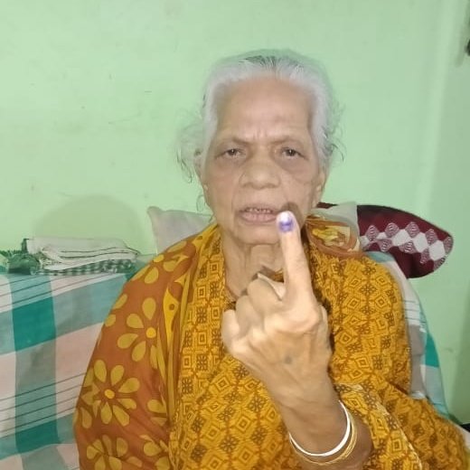 Home Voting has begun for the elderly and person with disability, empowering voters who encounter barriers to participate in the electoral process. #chunavkaparv #deshkagarv