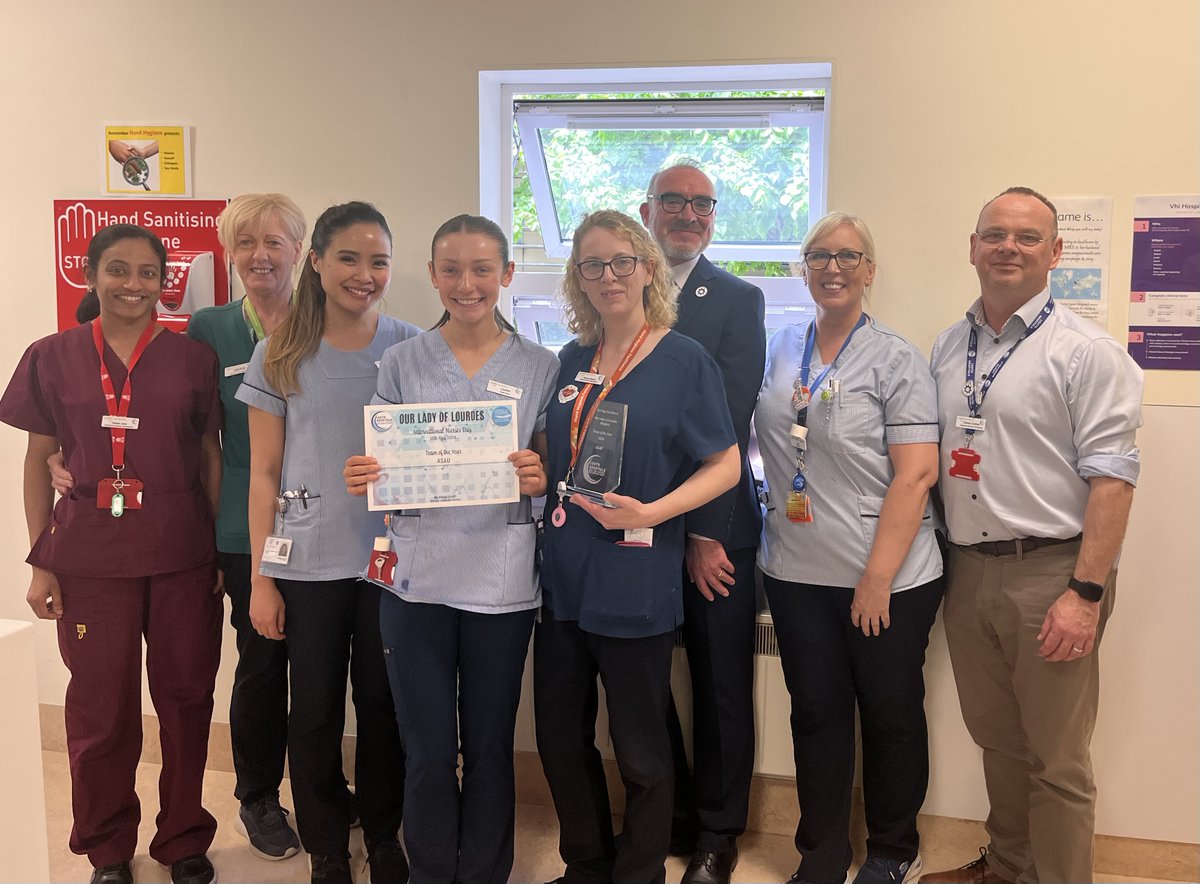 #IND2024 Team of the Year was awarded to ASAU for their ongoing adaptation to ensure that we meet the needs of our patients. A cohesive team with values & excellence that shine through 💙💙#LivingPathway