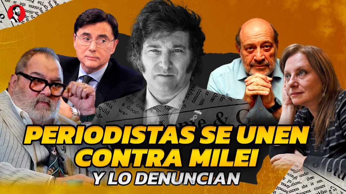 🔴 PERIODISTAS SE UNEN CONTRA MILEI Y LO DENUNCIAN | ¿Qué esconde el conflicto? ¿Por qué lo odian?
-
Miralo ACÁ👉 youtu.be/y9dHZOxMb3o