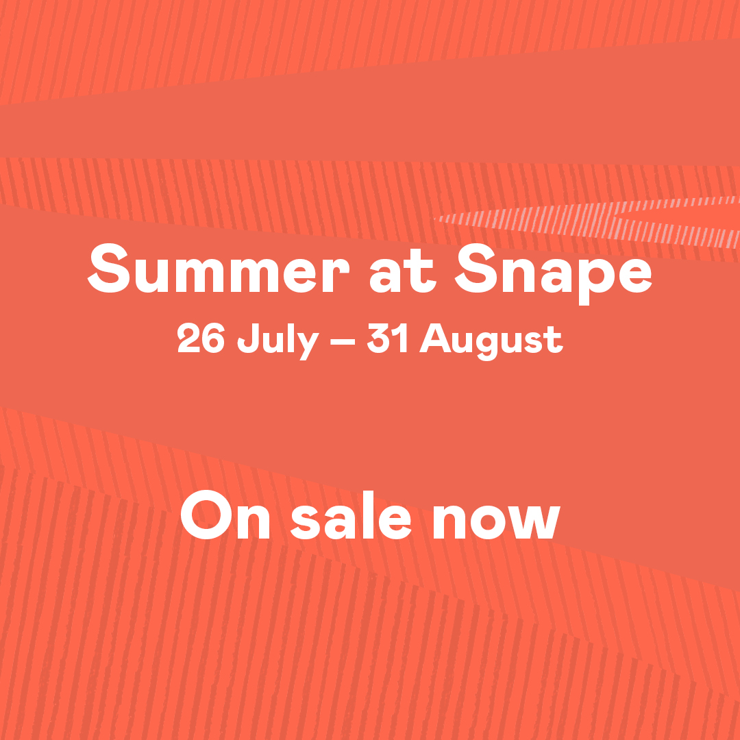 Booking is now open for what promises to be a very special Summer at Snape. We invite you to immerse yourself in our programme of over 50 concerts, art, walks, workshops and plenty more. Visit our website to secure your tickets: bit.ly/4bBuTDa