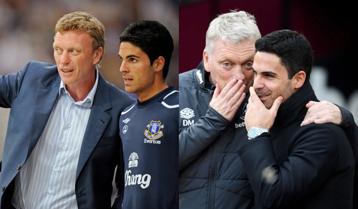 Arteta on if he's spoken to West Ham manager David Moyes: 'I don’t need to do that. He has been instrumental and important to both my footballing career and managerial. He could help us to fulfil my personal dream.' Oh the tears at 6pm Sunday are going to be blissful.