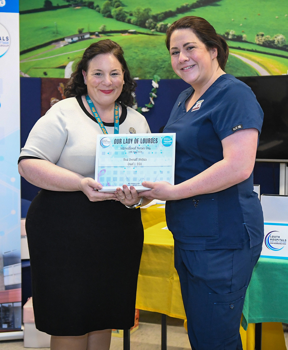 There was huge competition for this award but one ward stood out... 
The #IND2024 Nursing Excellence Award for best overall Metrics was Oriel 1 SSU led by Maralee #LivingPathway #patientsafety
