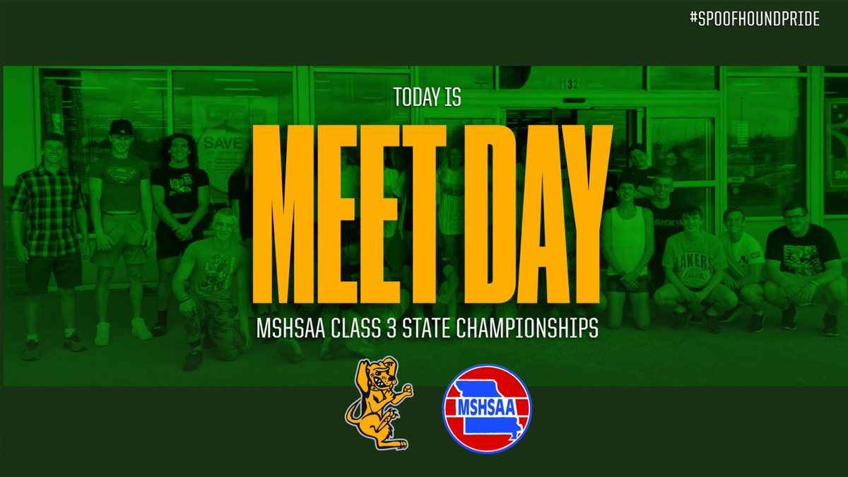MHS (@spoofhound1) on Twitter photo Good luck to all of the Spoofhounds competing in this weekend's <a href="/MSHSAAOrg/">MSHSAA</a>  state track and field championships! 💚🐾⚡🏆 #spoofhoundpride <a href="/Spfhoundrunning/">Spoofhound Running</a> Good luck to all of the Spoofhounds competing in this weekend's <a href="/MSHSAAOrg/">MSHSAA</a>  state track and field championships! 💚🐾⚡🏆 #spoofhoundpride <a href="/Spfhoundrunning/">Spoofhound Running</a>