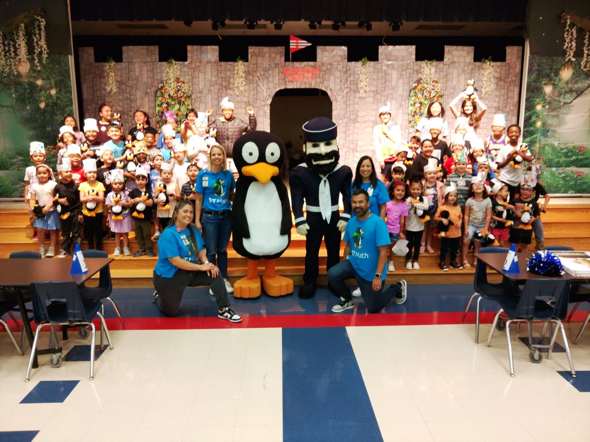 NISDMurnin's tweet photo. Our students were awarded with a visit from JiJi π§today for solving @TxSchoolSafety Puzzles this school year! Way to go Mariners! #SolutionFinders #RootEdMurnin π https://t.co/UBQtRs34D0