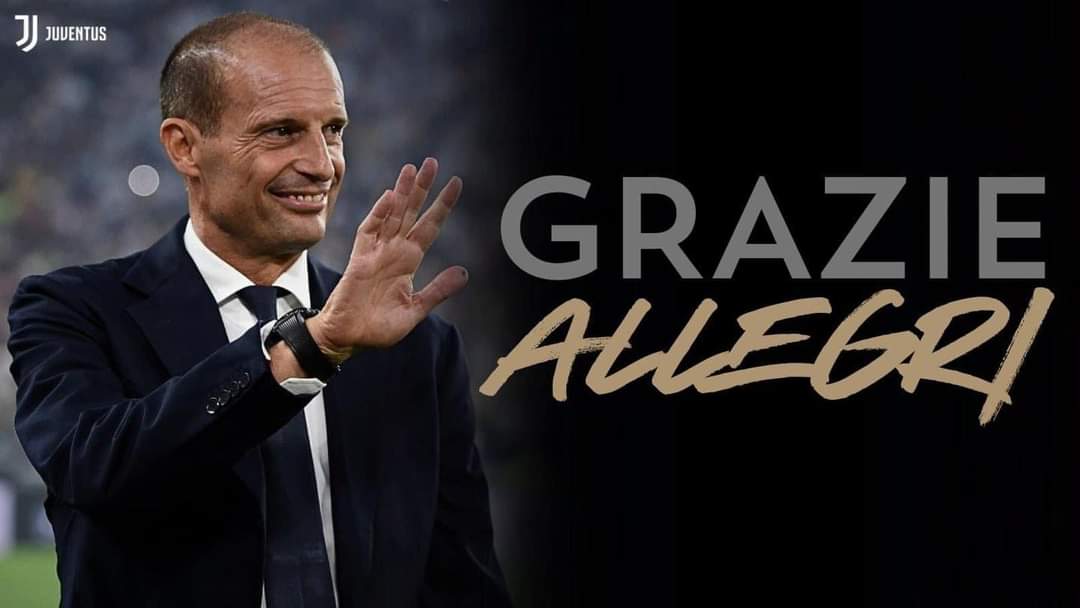 🚨✅️UFFICIALE!
L'allenatore della #Juventus, Massimiliano #Allegri è stato esonerato.🔚⚪️⚫️
#Juve #JuventusFC #GrazieMax