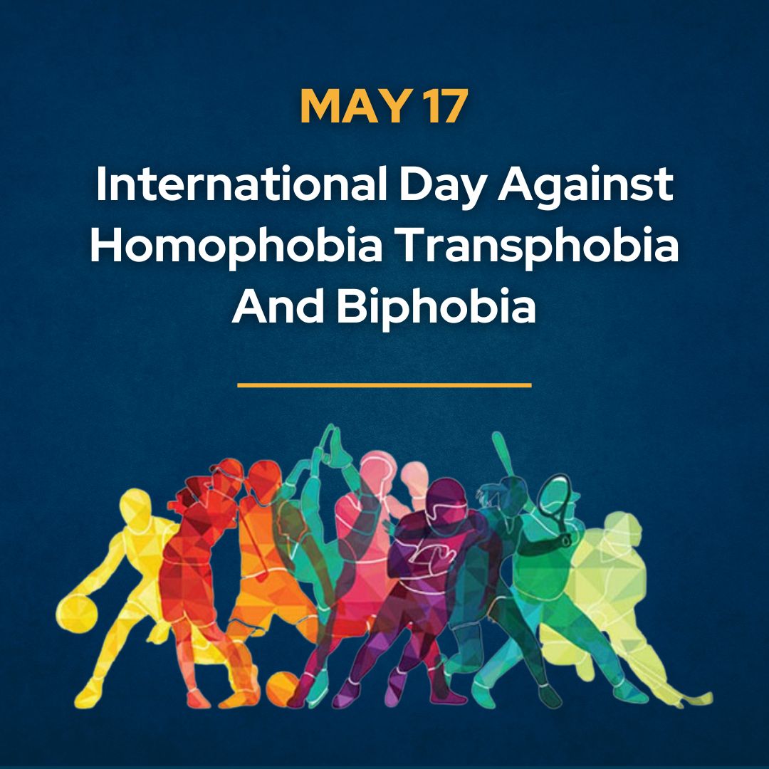 May 17th is international day against homophobia, transphobia, and biphobia.

Sport NB is committed to working towards a more diverse and inclusive sports system where everyone feels safe and welcome.