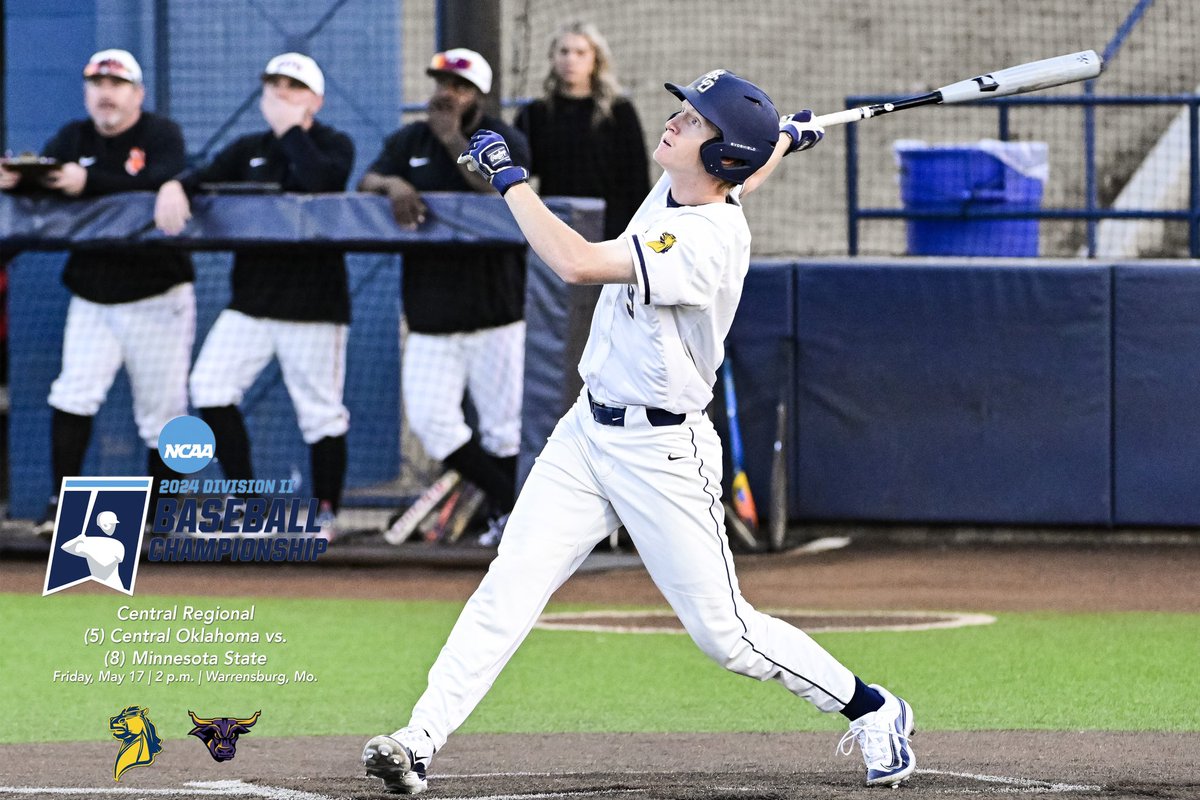GAMEDAY! 𝙒𝙞𝙣 𝙤𝙧 𝙂𝙤 𝙃𝙤𝙢𝙚 ⏰ 2:00 p.m. 📺 themiaanetwork.com/ucobronchos/ @UCOBaseball x #RollChos