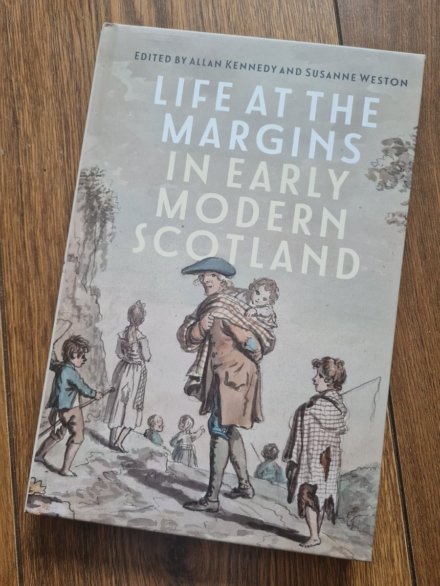 Delighted to have received my editor's copies of 'Life at the Margins in Early Modern Scotland'. Inordinately proud of this book, which not only breaks new ground, but also showcases lots of brilliant young scholars. Thanks to them all, especially @Sus_Weston, my co-editor.