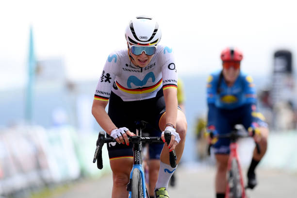 8. @x_shirin - Lidl-Trek +29'
9. @silvia_persico - UAE Team ADQ'
10. Liane Lippert - @Movistar_Team ' 

📸: @GettySport

#BurgosFem #VueltaBurgos #WomensCycling #CyclismeFeminin