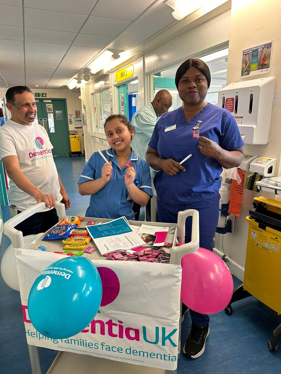 Another trolley dash for Dementia Action Week for our wonderful staff at Basingstoke #DementiaActionWeek2024 #DementiaUk #HHFT #BNHH <a href="/HHFTnhs/">Hampshire Hospitals</a> <a href="/DementiaUK/">Dementia UK</a>