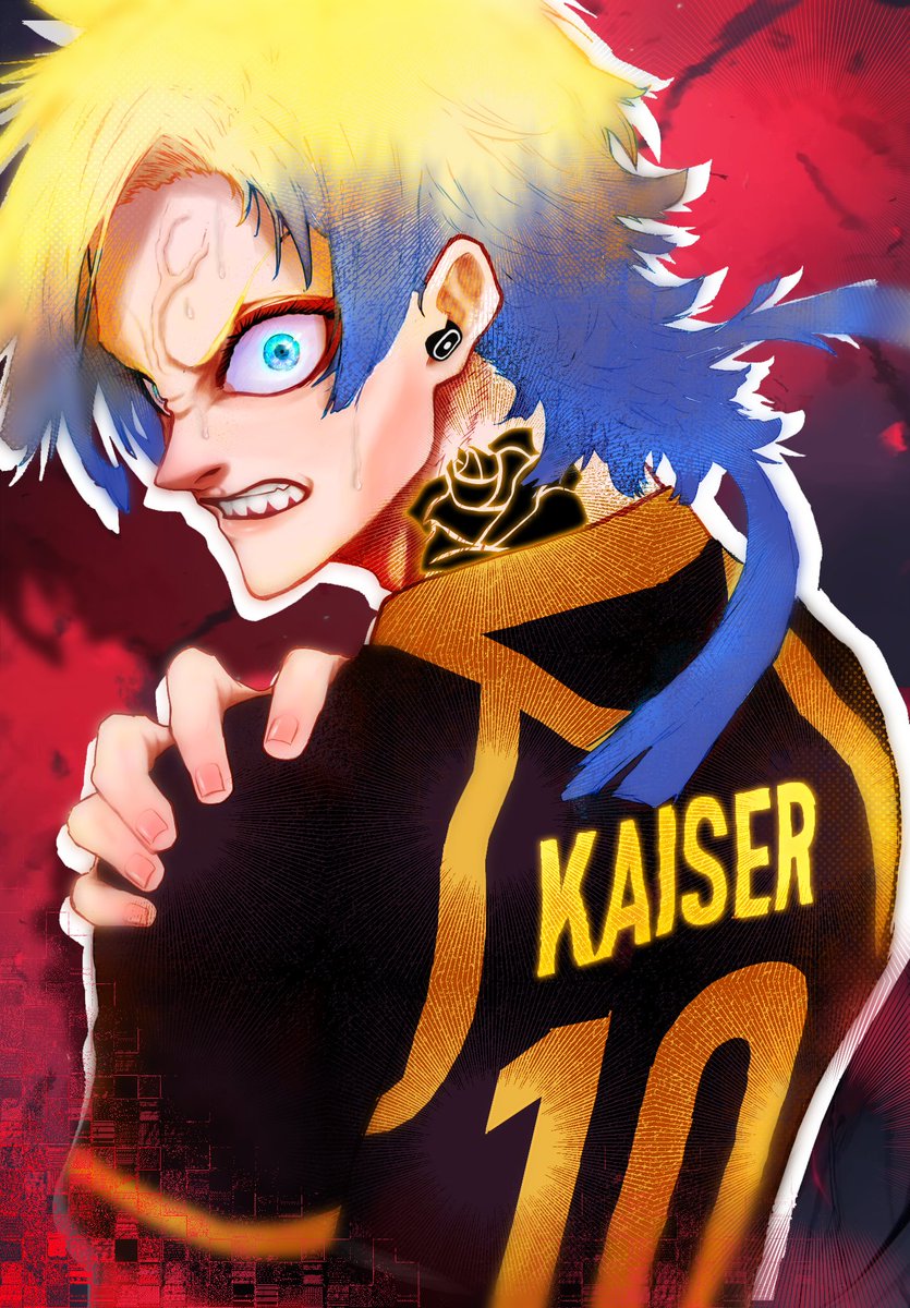 “I’m Kaiser, the one who reveals what’s ‘impossible’”

❤️+🔄= my eternal love

#ブルーロック #mangacolor #bluelock