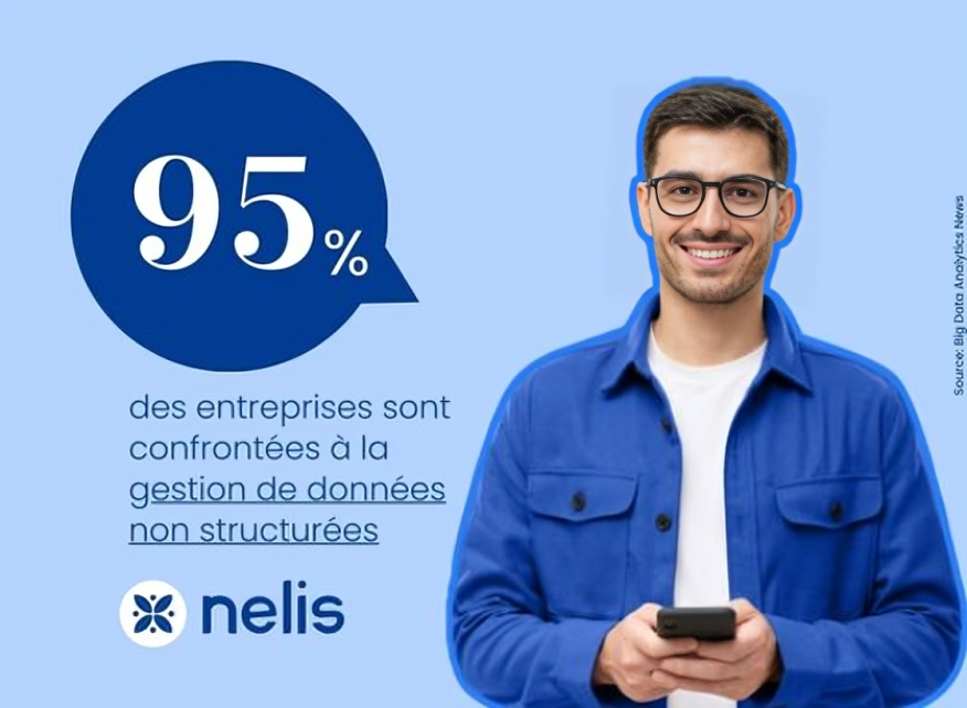 🚀 95% des entreprises peinent avec les données non structurées : emails, interactions, données événementielles... 📂

Nelis transforme ce défi en opportunité !💡

Faites la différence : bit.ly/3TW1URz