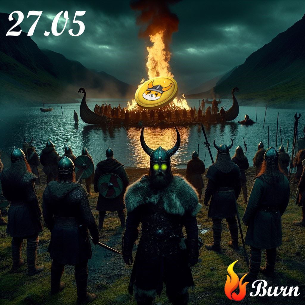 🔥 FLOKI burn on May 27th, 2024! 🔥 Mark your calendars! On May 27, 2024, the FLOKI token will be burned. 🚀 Dear @coinbase and @Gemini team,I would like to draw your attention to the FLOKI tokens.@krakenfx has already listed $FLOKI and has therefore become a “full #Viking”.It