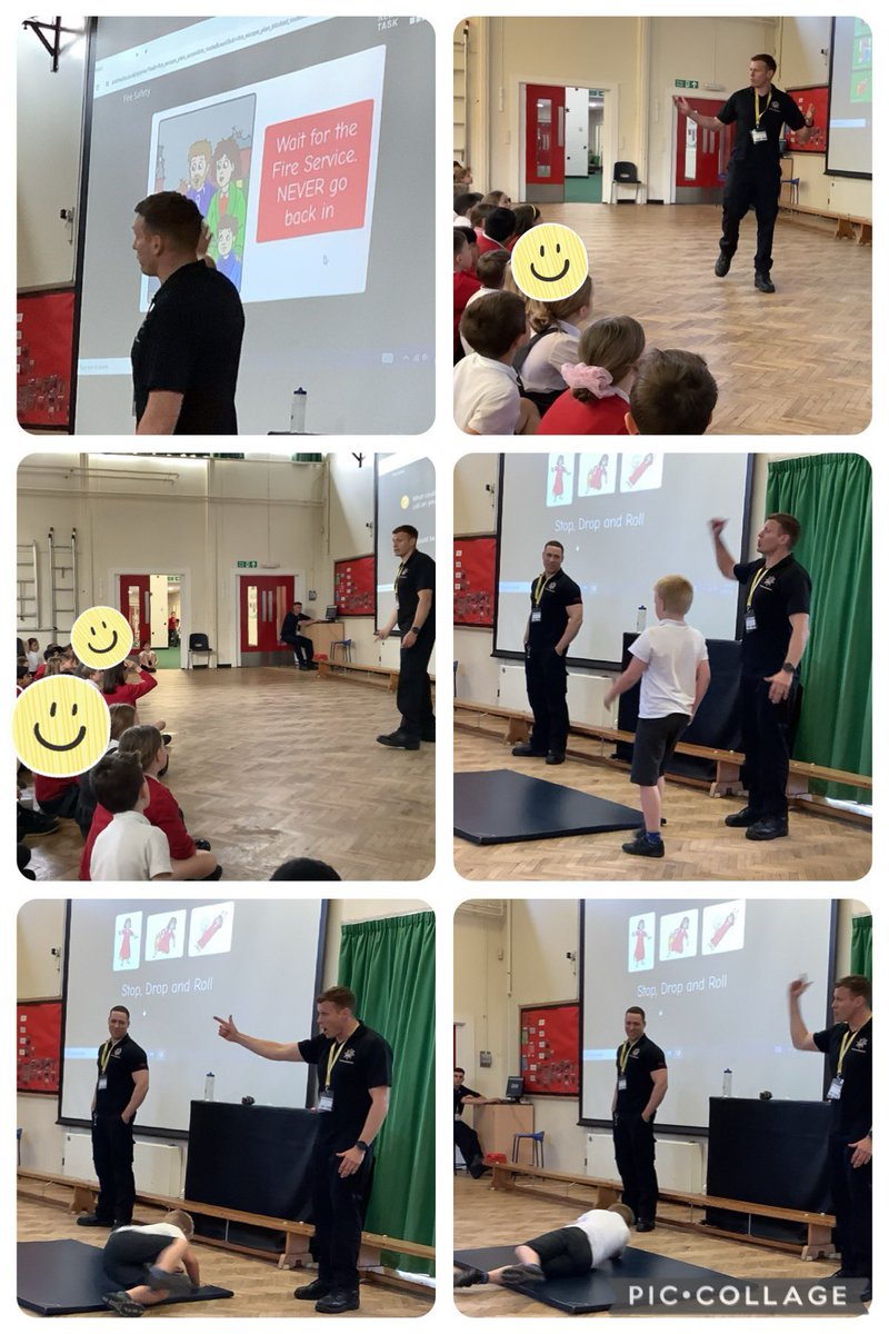 Year 4 were very lucky today to have the fire service come to see us and teach us all about what to do in the moment of a fire and the steps to keep us or family safe. #fire #flames #stopdroproll #safety