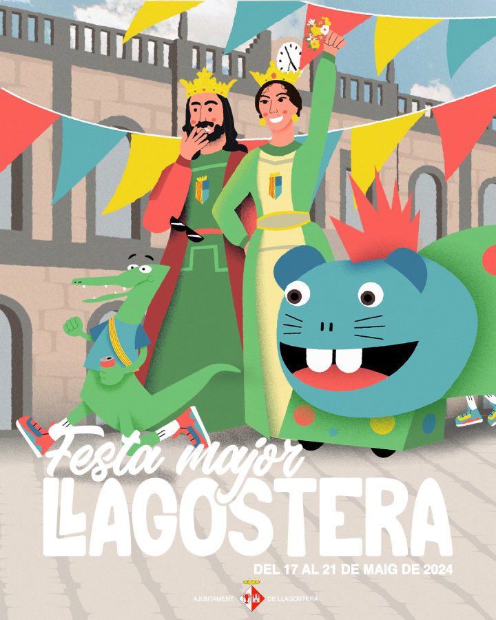 🥳 Esteu a punt❓

🙌Avui comença oficialment la #FestaMajor de #Llagostera‼️

🥳Gaudiu-la amb respecte, seny i lliure de violència masclista 

👀Programació👉 llagostera.cat/uploads/imagen…

#FMLlagostera2024