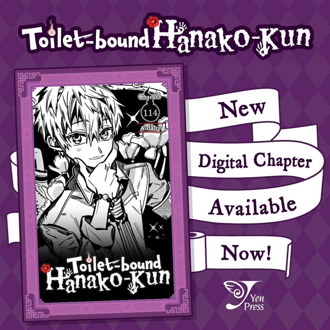 Teru attempts to find out what’s changed in the new timeline, and a conversation with Aoi reveals some shocking truths… Toilet-bound Hanako-kun, Chapter 114 is available now: buff.ly/3WMuZno