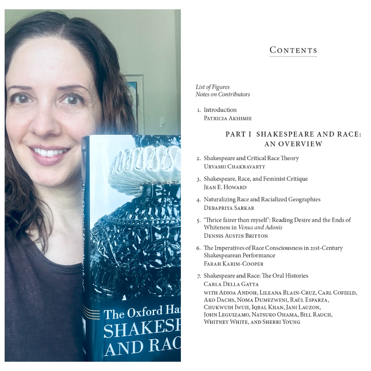 The Oxford Handbook of Shakespeare and Race (ed. Patricia Akhimie) is now out in the US. I wrote 'Casting Shakespeare Today' about 9 types of casting. I also conducted Oral Histories that are woven throughout. #theatre #shakespeare #PCRS #ShakesRace global.oup.com/academic/produ…