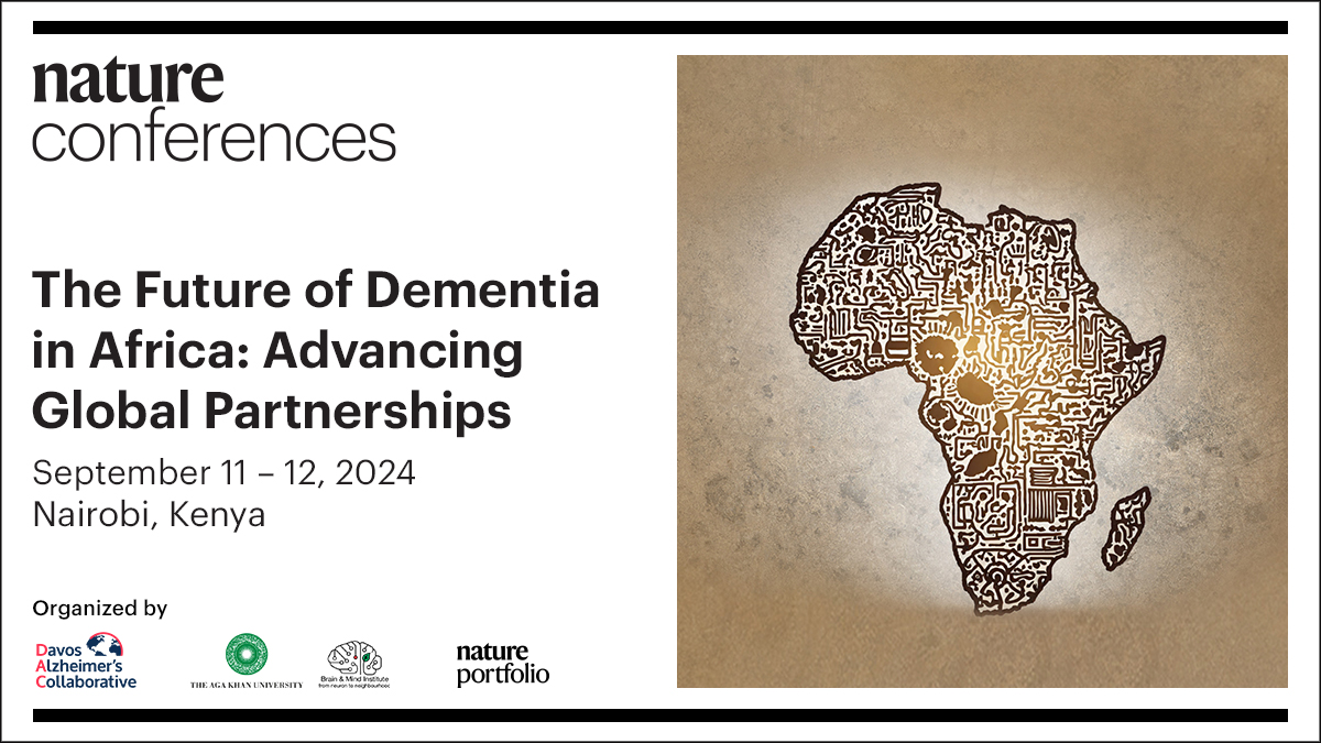 Join the first dementia and brain health focused NConf on African soil! Exploring current treatment strategies, trials, prevention programs & more – it's must-attend!
🎟️go.nature.com/44O9PY2

@DavosAlzheimers @AKUGlobal @NatureMedicine @CommsMedicine @NatureAging @NatureComms