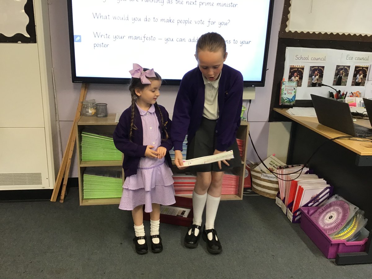 To continue Saturn classes <a href="/PKCKST/">Primary Knowledge Curriculum</a> lesson on democracy, the year 5 children helped them to write their manifestos in a bid to become Prime Minister.
<a href="/CEO_DEMAT/">Adrian Ball</a> <a href="/DEMAT__/">Diocese of Ely Multi-Academy Trust</a> <a href="/RishiSunak/">Rishi Sunak</a> <a href="/UKParliament/">UK Parliament</a> #futureleaders