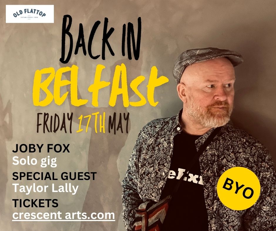 A special night tonight sharing the stage with the wonderful Taylor Lally - back in Belfast! @CrescentArts Centre with @oldflattopmusic. It's a BYO and tickets on the door, 8PM. belfastmedia.com/singer-songwri…... #livemusic #belfast