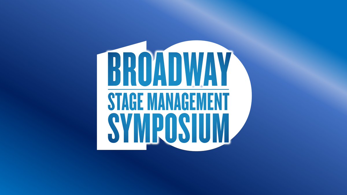 SMAssoc's tweet image. The Broadway Stage Management Symposium is where stage managers come to learn, grow, and connect. Made by stage managers, for stage managers, and featuring Broadway stage managers.