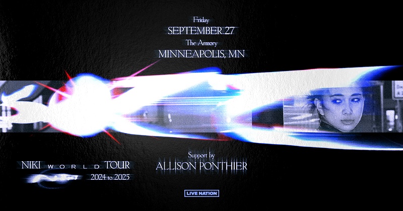 🚨ON SALE NOW🚨 See @nikizefanya & @AllisonPonthier perform on our stages September 27th, 2024. Tickets are up for grabs NOW! 🎟️ ArmoryMN.com