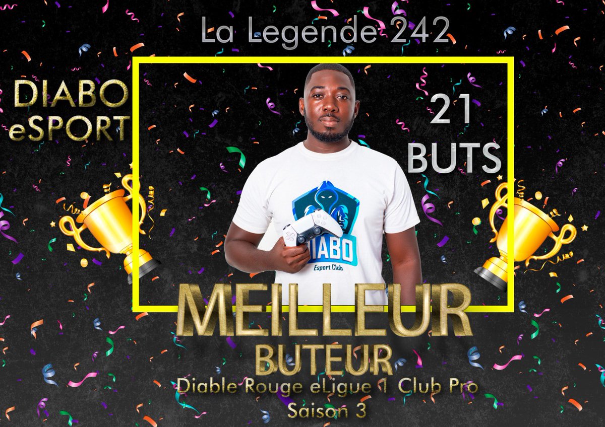 Félicitations à @diaboesport pour le titre de la 3e édition