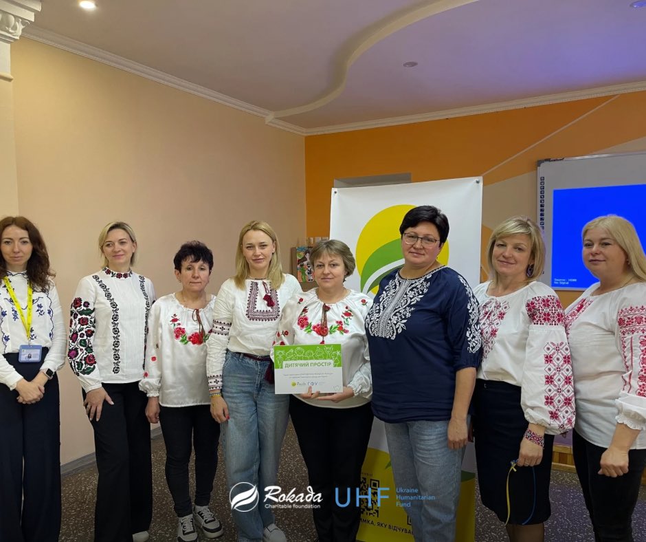 @ROKADA_CF with the financial support @OCHA_Ukraine opened a children's hub in a remote community #Sumy region🎉 Now children will have the opportunity to develop and learn, use virtual reality glasses, tinker with 3D pens and just relax while playing💚 #Rokada #RokadaUA