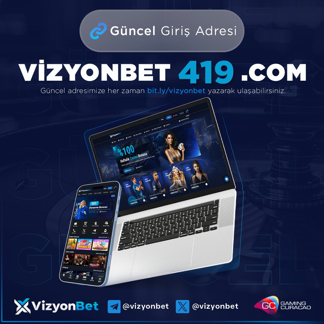 Vizyonbet Güncel Giriş Adresi Değişti

t2m.io/vizyongiris
olarak erişim sağlayabilirsiniz.

Bir sonraki alan adımız vizyonbet420 olacaktır.