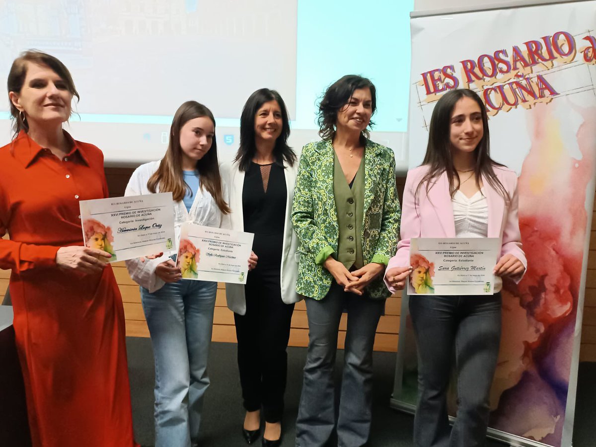 IES Rosario de Acuña tweet media